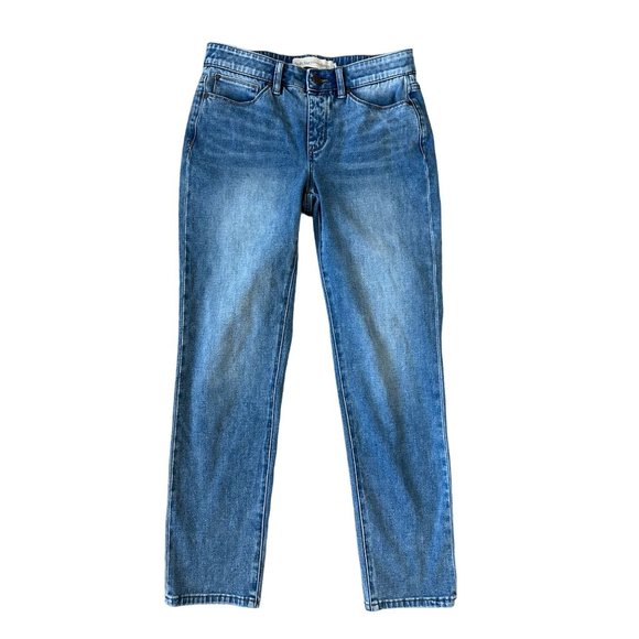 SOFT SURROUNDINGS Mid Rise Straight Leg Jeans Size Small - Picture 1 of 6
